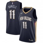 Maillot NBA New Orleans Pelicans Dyson Daniels 11 Nike 2022-23 Icon Edition Navy Swingman - Homme